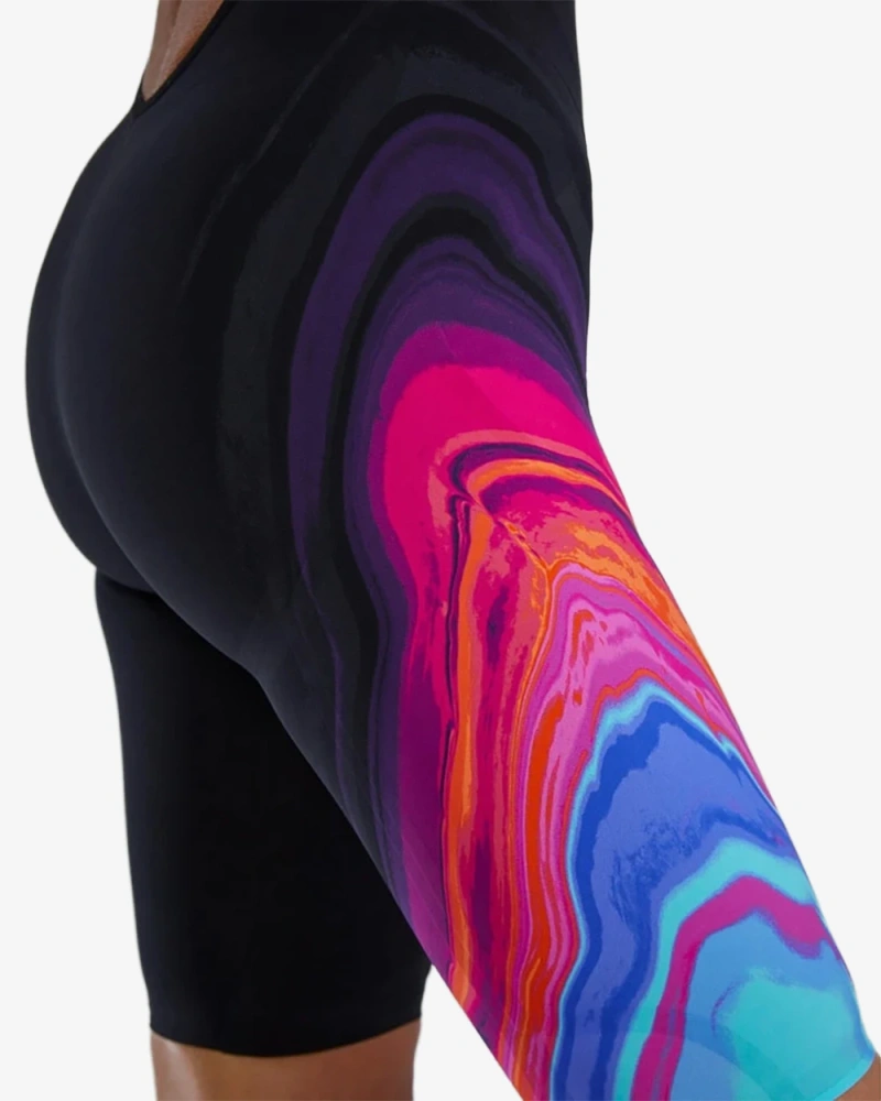 Гидрокостюм с открытой спиной TYR Venzo Volconyx Open Back Swimsuit