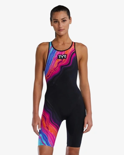 Гидрокостюм с открытой спиной TYR Venzo Volconyx Open Back Swimsuit