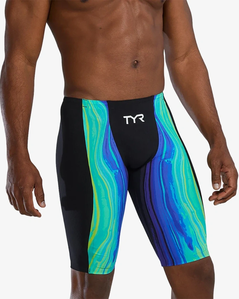Гидрошорты с высокой талией TYR Shockwave Volconyx High Waist Jammer